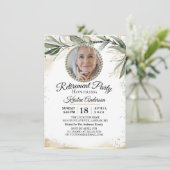 Uitnodiging van de partij Eucalyptus Retirement Pa (Staand voorkant)