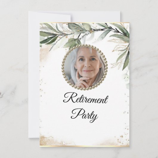 Uitnodiging van de partij Eucalyptus Retirement Pa (Achterkant)