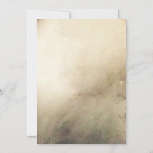  uitnodiging van de partij Halloween (Achterkant)