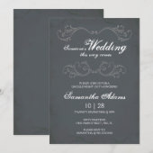 Uitnodiging van de partij Halloween Bachelorette (Voorkant / Achterkant)