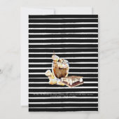 Uitnodiging van de partij Halloween Bonfire Sleepo (Achterkant)