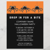 Uitnodiging van de partij Halloween Flyer (Voorkant)