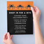 Uitnodiging van de partij Halloween Flyer (Hand)