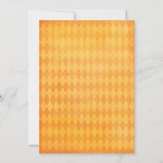 Uitnodiging van de partij Halloween Pumpkin Carvin (Achterkant)