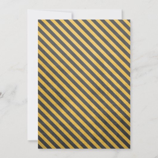 Uitnodiging van de partij Haunted House Halloween (Achterkant)