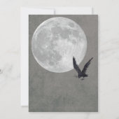 Uitnodiging van de partij Haunted House Halloween (Achterkant)