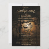 Uitnodiging van de partij Hocus Pocus Halloween (Achterkant)