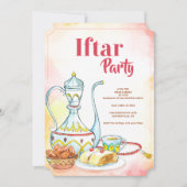 Uitnodiging van de partij Iftar (Voorkant)
