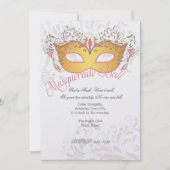 Uitnodiging van de partij Midsummers Night Masquer (Voorkant)