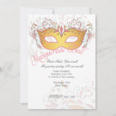 Uitnodiging van de partij Midsummers Night Masquer (Voorkant)