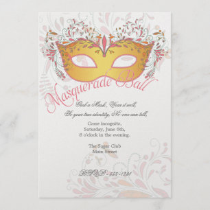 Uitnodiging van de partij Midsummers Night Masquer