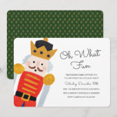 Uitnodiging van de partij Nutkraker Holiday (Voorkant / Achterkant)