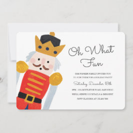 Uitnodiging van de partij Nutkraker Holiday