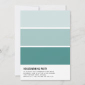 Uitnodiging van de partij Paint Chip Housewarming (Voorkant)