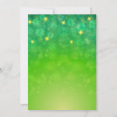 Uitnodiging van de partij Saint Patrick's Day Gree (Achterkant)