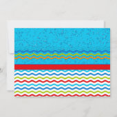 Uitnodiging van de partij Shark Invitation Pool - (Achterkant)