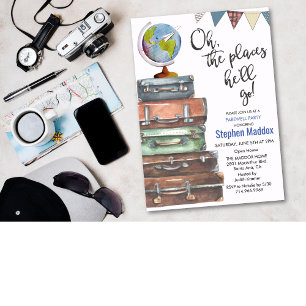 Uitnodiging van de partij Travel Thgeacht Male Far