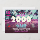 Uitnodiging van de Partij van 2000 (Voorkant)