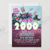 Uitnodiging van de Partij van 2000 (Voorkant)