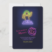 Uitnodiging van de Partij van Dance (Voorkant)