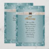 uitnodiging van de partij van de 50e Jubileum form (Voorkant / Achterkant)