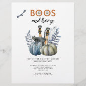 Uitnodiging van de Partij van de Begroting Hallowe Flyer (Voorkant)