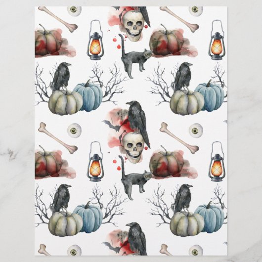 Uitnodiging van de Partij van de Begroting Hallowe Flyer (Achterkant)