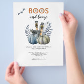 Uitnodiging van de Partij van de Begroting Hallowe Flyer (Hand)