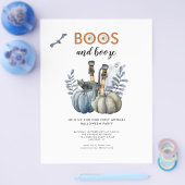 Uitnodiging van de Partij van de Begroting Hallowe Flyer (Enkel)