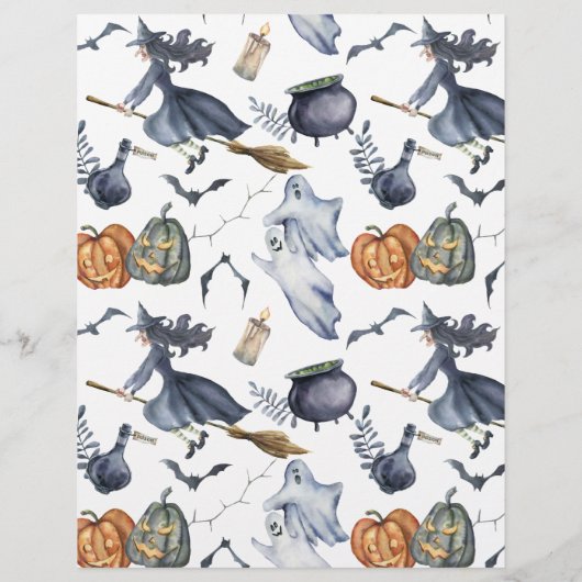 Uitnodiging van de Partij van de Begroting Hallowe Flyer (Achterkant)