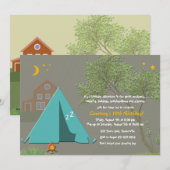 Uitnodiging van de partij van de campagne (Voorkant / Achterkant)