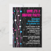 Uitnodiging van de Partij van de Confetti van de G (Voorkant)