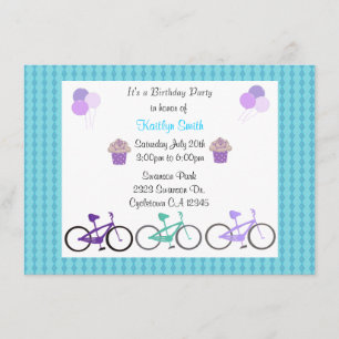 Uitnodiging van de Partij van de Dagen van Cute Bi