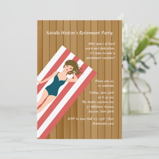 Uitnodiging van de Partij van de Decreet van de zo (Staand voorkant)