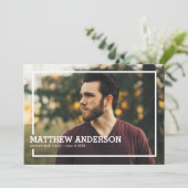 Uitnodiging van de Partij van de Fotografie van de (Staand voorkant)