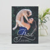 Uitnodiging van de Partij van de Fotografie van he (Staand voorkant)