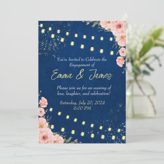 Uitnodiging van de partij van de gevestigde partij (Staand voorkant)