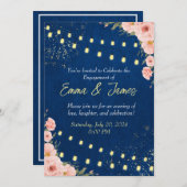 Uitnodiging van de partij van de gevestigde partij (Voorkant / Achterkant)