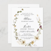 Uitnodiging van de partij van de gevestigde partij (Voorkant / Achterkant)