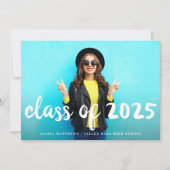 Uitnodiging van de Partij van de Graduatie van de  (Voorkant)