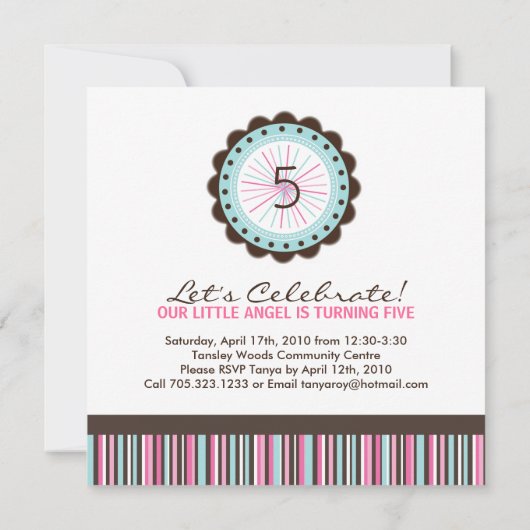 Uitnodiging van de Partij van de Hemel (Achterkant)