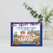 Uitnodiging van de Partij van de Keronatiecel (Staand voorkant)