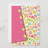 Uitnodiging van de partij van de lente van Birthda (Achterkant)