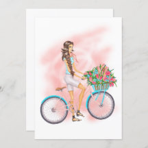 Uitnodiging van de partij van de lente van Birthda