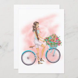 Uitnodiging van de partij van de lente van Birthda