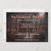 Uitnodiging van de Partij van de Ondernemer Hallow (Voorkant)