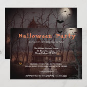 Uitnodiging van de Partij van de Ondernemer Hallow (Voorkant / Achterkant)