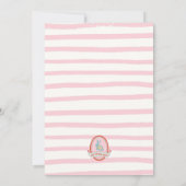 Uitnodiging van de partij van de Partij van de Len (Achterkant)