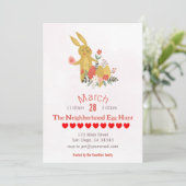 Uitnodiging van de partij van de Partij van de Len (Staand voorkant)