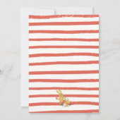 Uitnodiging van de partij van de Partij van de Len (Achterkant)